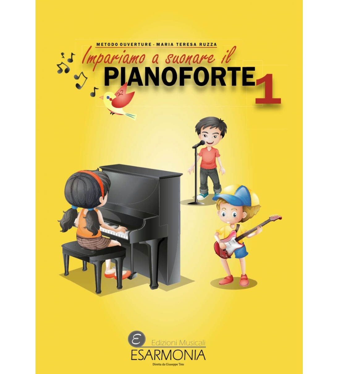 Impariamo a suonare il pianoforte Vol. 1. Metodo OUVERTURE EE A-01-13